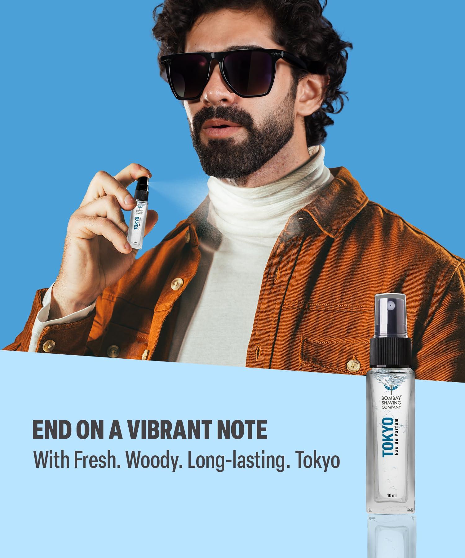 Bombay Shaving Company Bombay Shaving Company Beard Trimmer Kit For Men | Power Play Nxt Beard Trimmer | Charcoal Face Wash | Beard Styling Pen | Tokyo Perfume | Travel Pouch | Beard Trimming Starter Kit | Beard Trimming Kit For All Skin Types | Travel Kit For Men