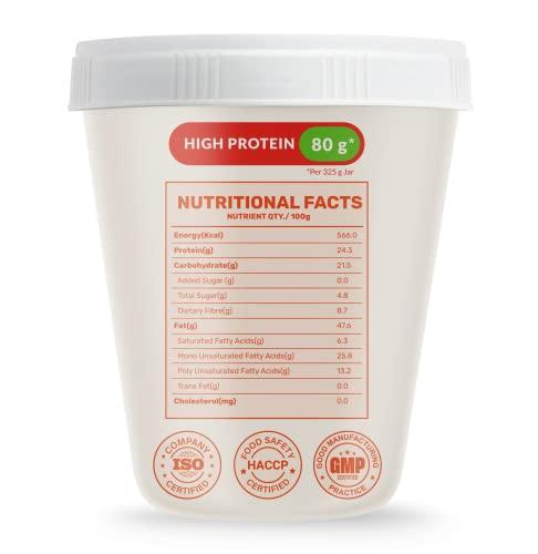 THE NUTRITION FACTORY The Nutrition Factory Roasted Nuts, Unsalted, 325g (California Almond, Cashew, Premium Peanuts, Pistachio, Coconut Flakes, Dates)