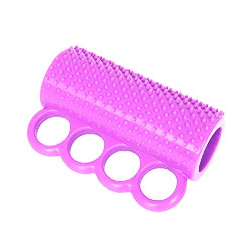 HEALLILY 1pc Silicone Grip Ring Hand- Muscle Developer Finger Grip Ball Strength Trainer Fitness Wrist Trainer