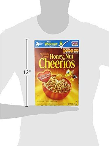 General Mills General Mills Honey Nut Cheerios Sweetened Whole Grain Oat Cereal with Real Honey & Natural Almond Flavor, 12.24 oz  347 g