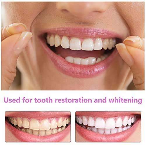 icehao Teeth Brace Cover Instant Smile Teeth Veneers Beautiful Smile Dentures Veneers Fake, Veneers Dentures Socket for Women and Men, Dental Veneers for Temporary Tooth 2pcs Repair