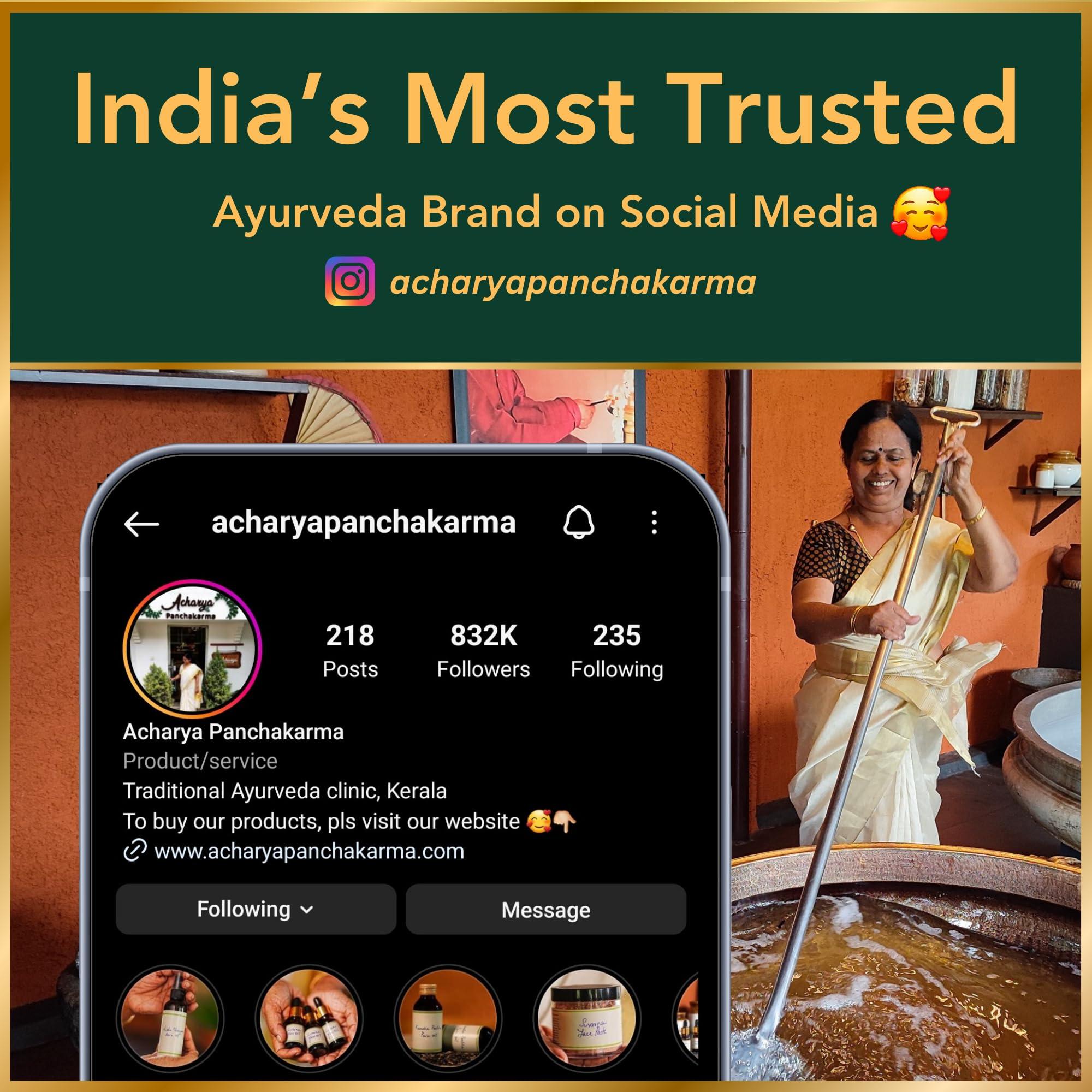 ACHARYA PANCHAKARMA Acharya Panchakarma Knee Pain Wrap with Kanaka Prabha Pain Oil Combo