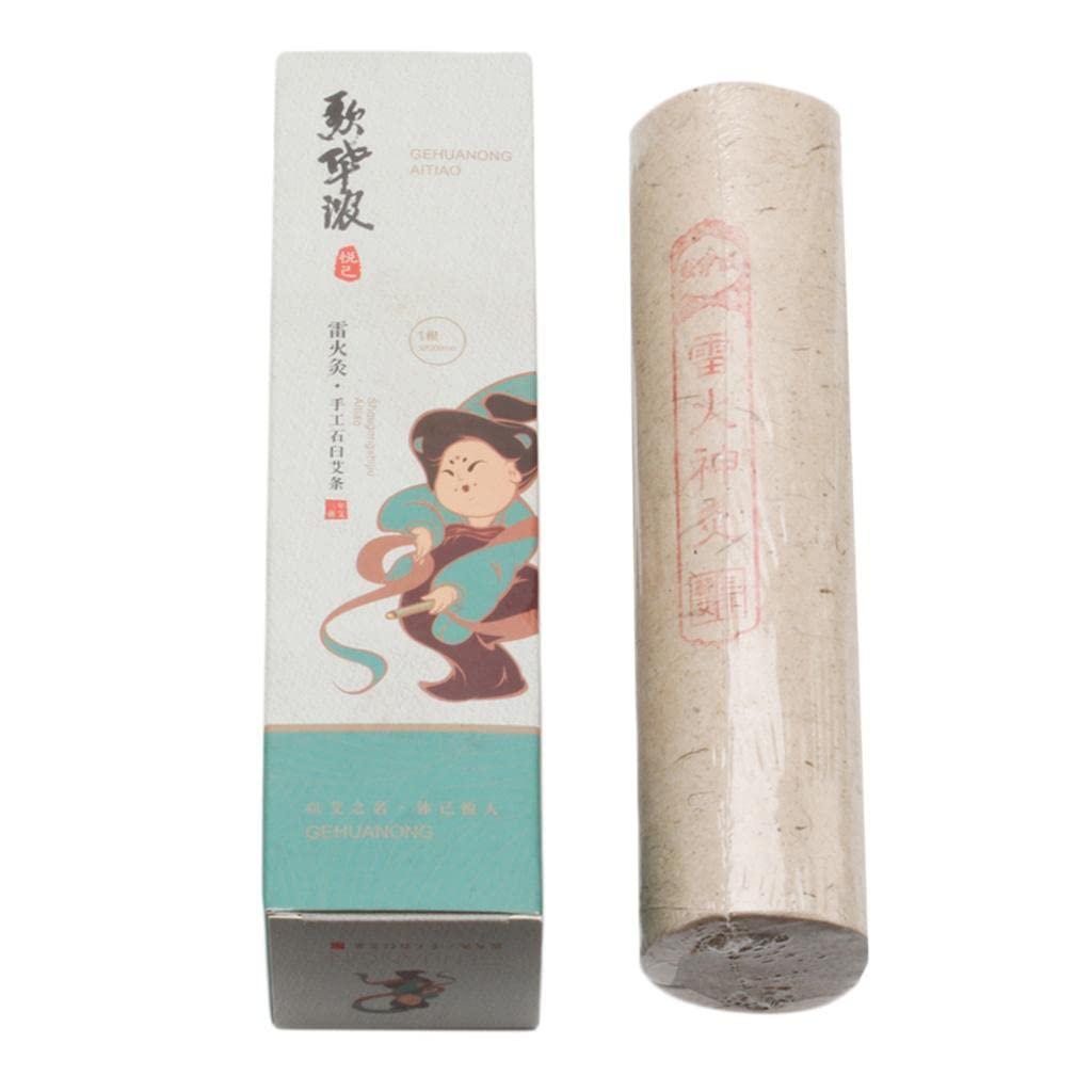 LOOM TREE LOOM TREE 1 Pcs 5Cm Pure Moxa Roll Sticks Old Moxa Rolls For Moxibustion Acupuncture