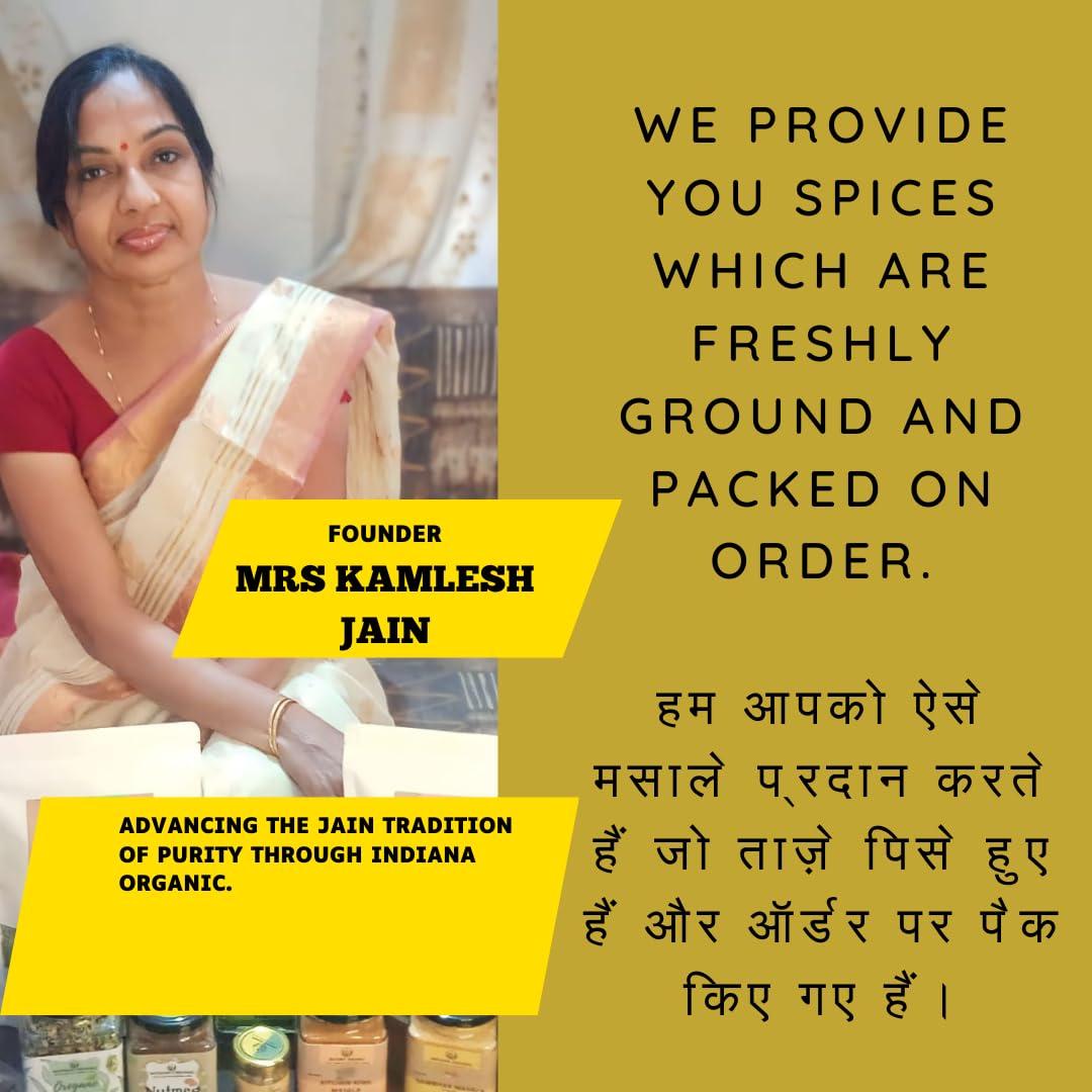 INDIANA ORGANIC Indiana Organic Combo, Cumin Seeds (Jeera) - 200 Gram, Fennel Seeds (Saunf) - 200 Gram Each