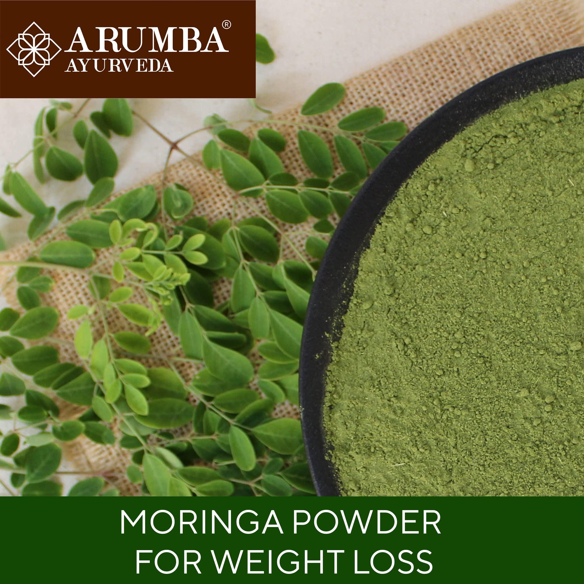 ARUMBA Arumba Moringa Leaf Powder 500 grams, Made with Moringa Oleifera Leaves, Shigru Powder for Lactation Support, Hair and Skin