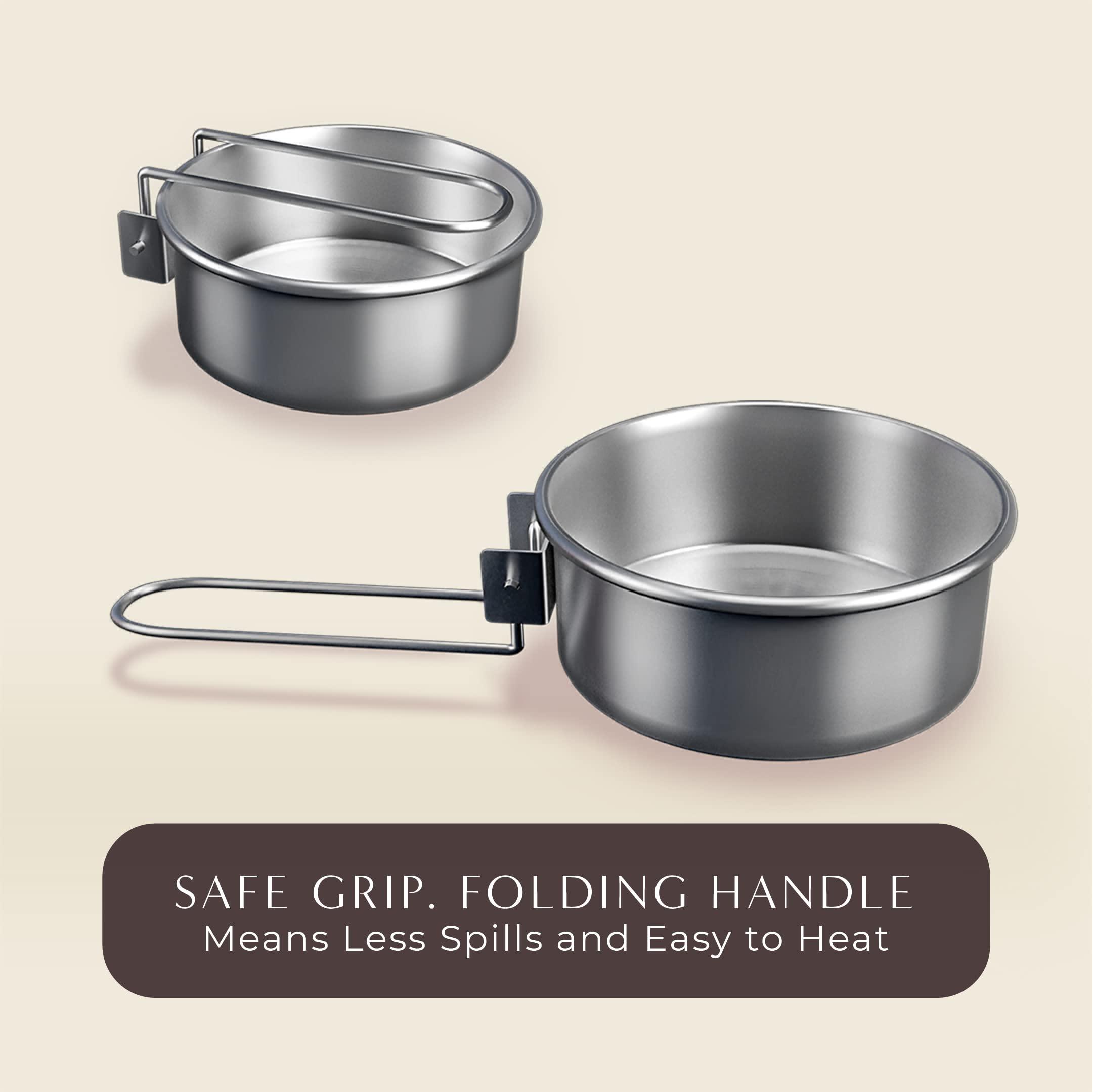 HoneyBee HoneyBee Stripless Katori Wax For Face|Pan Wax With Handle For Face, Upper Lip, Chin, Jaw, Underarms, Bikini And Brazilian|For All Skin Type|No-Strip Wax At Home|Post Wax Wipes|Spatula|120 Gm, Women