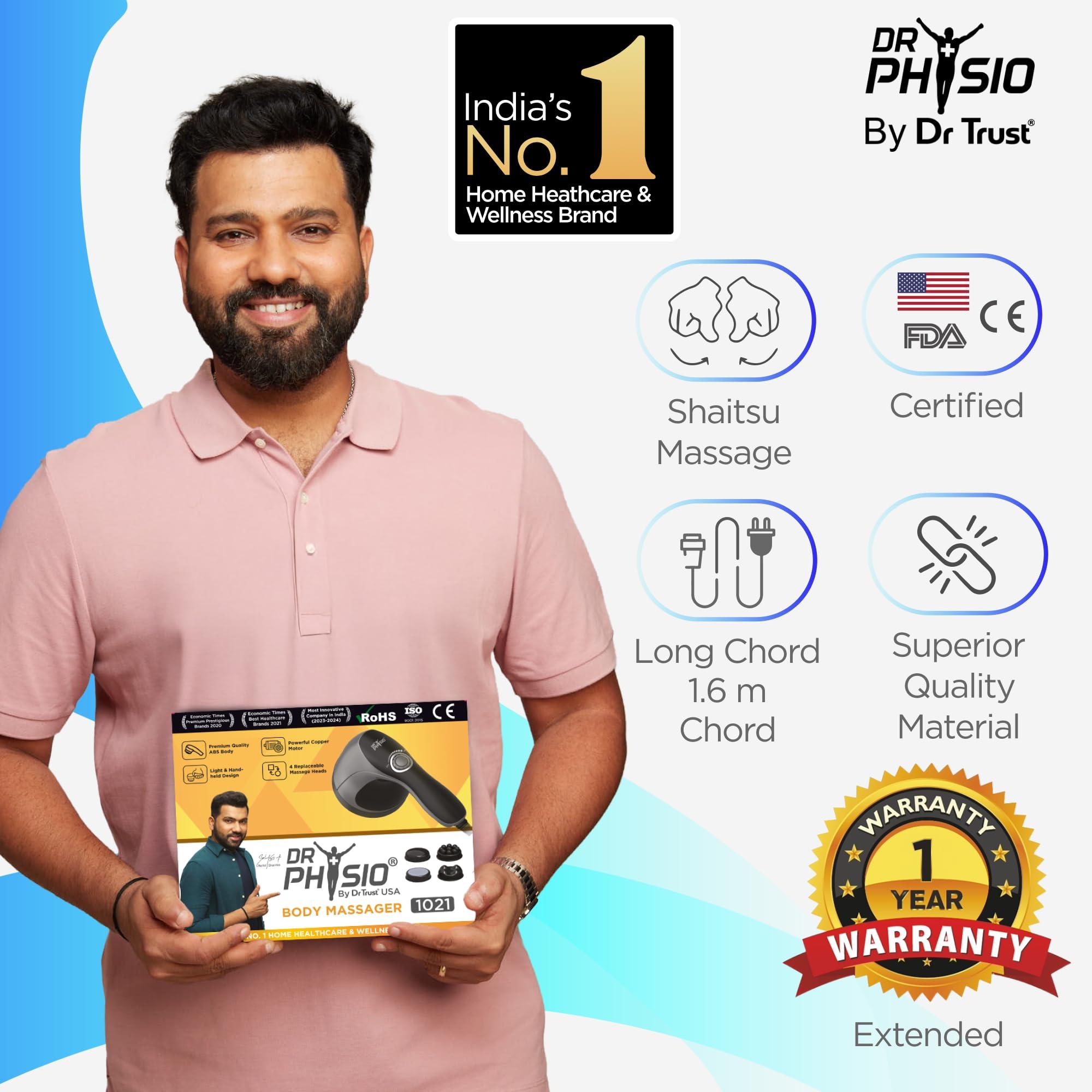 Dr Physio Dr Physio (USA) Electric Full Body Massager Machine for Pain Relief of Back, Leg and Foot- 1021