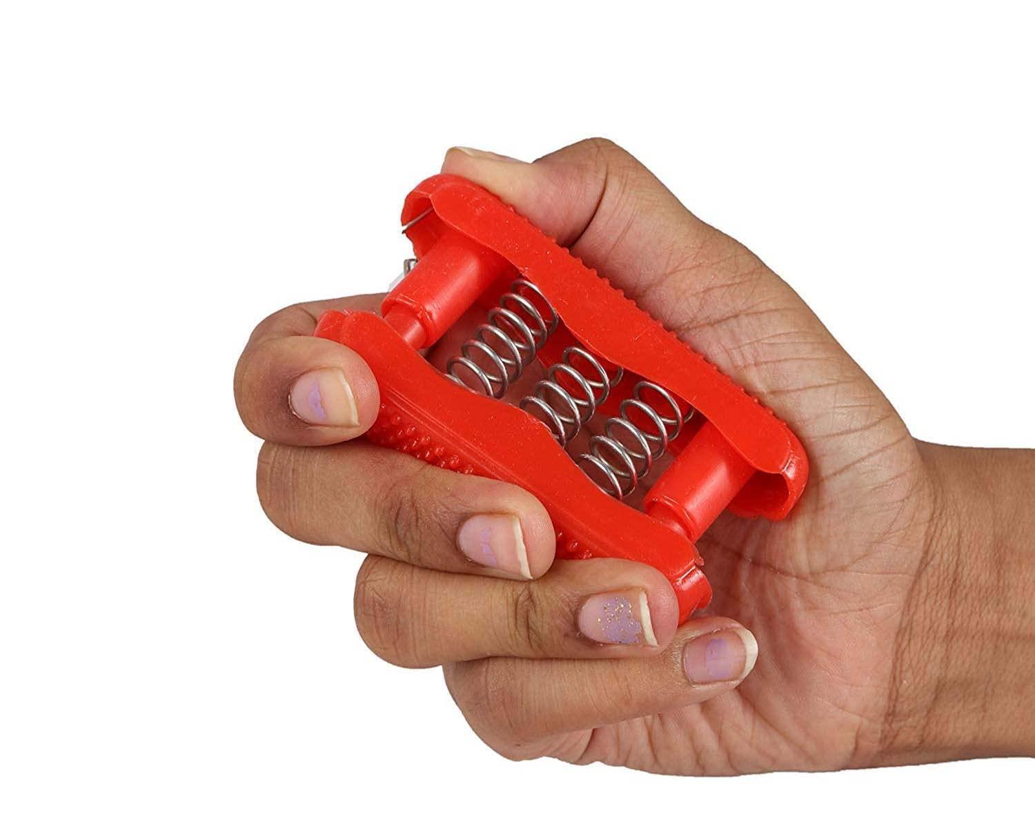 ANCS ANCS Acupressure Pocket Finger Exerciser Gripper for Hand/Palm with Pressure Points (Multicolor)