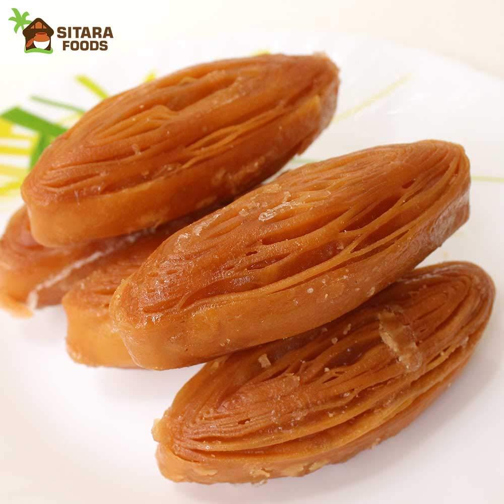 SITARA FOODS Sitara Foods-- Big Madatha Kaaja Tapeswaram (Khaja/Kaja) Homemade Andhra Style 250 Grams Pack
