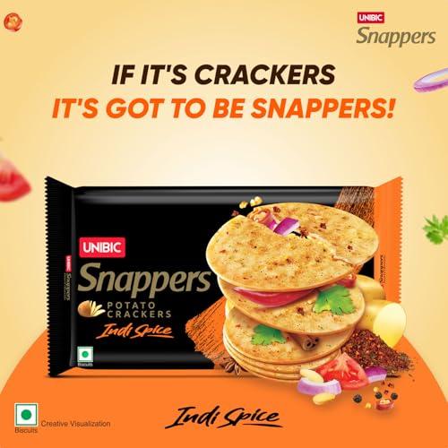 UNIBIC FOODS UNIBIC FOODS Snappers Potato Crackers - Indi Spice- 300gm