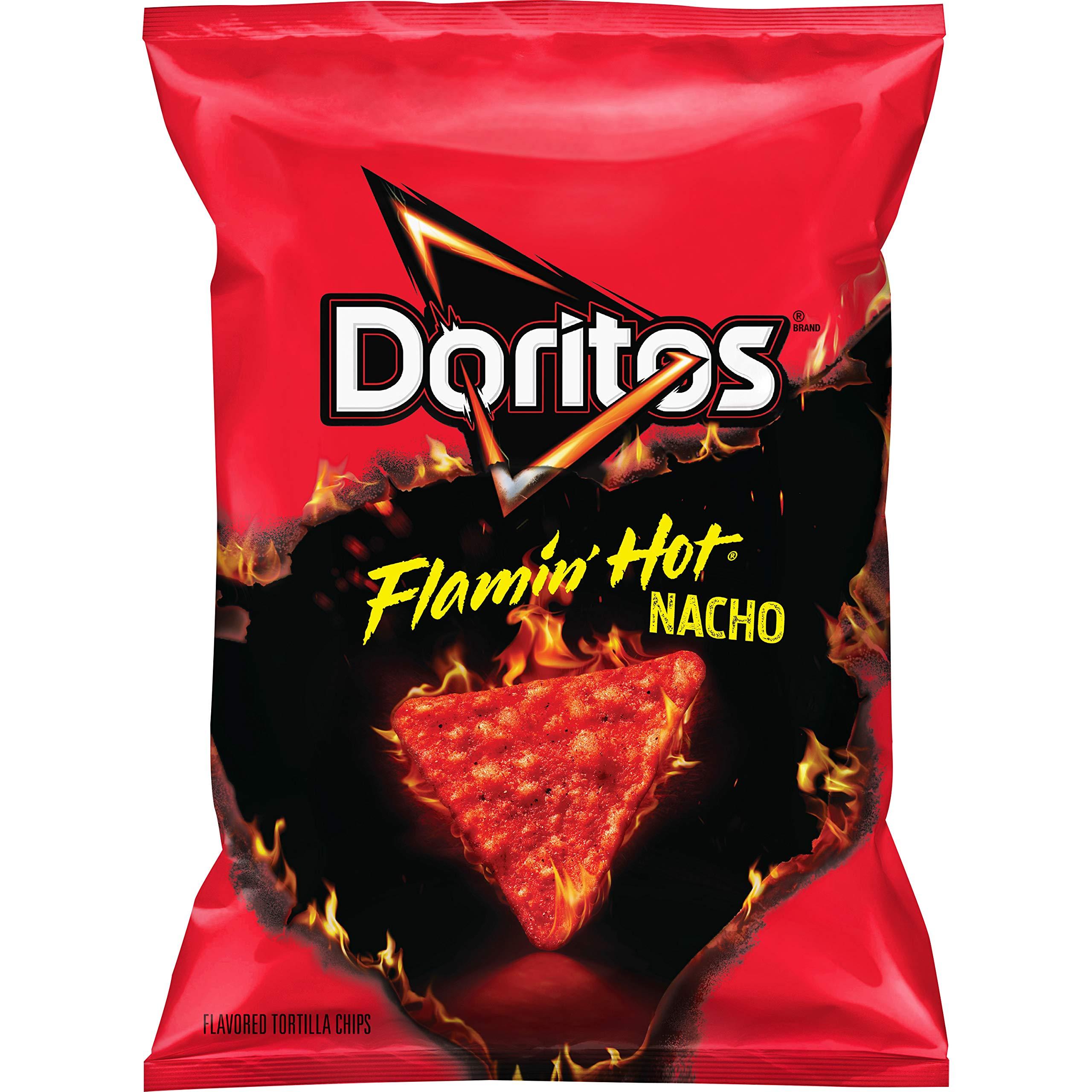 Doritos Doritos Flamin\' Hot Nacho (Imported) - Lemon, Nacho Cheese, 272 Gm