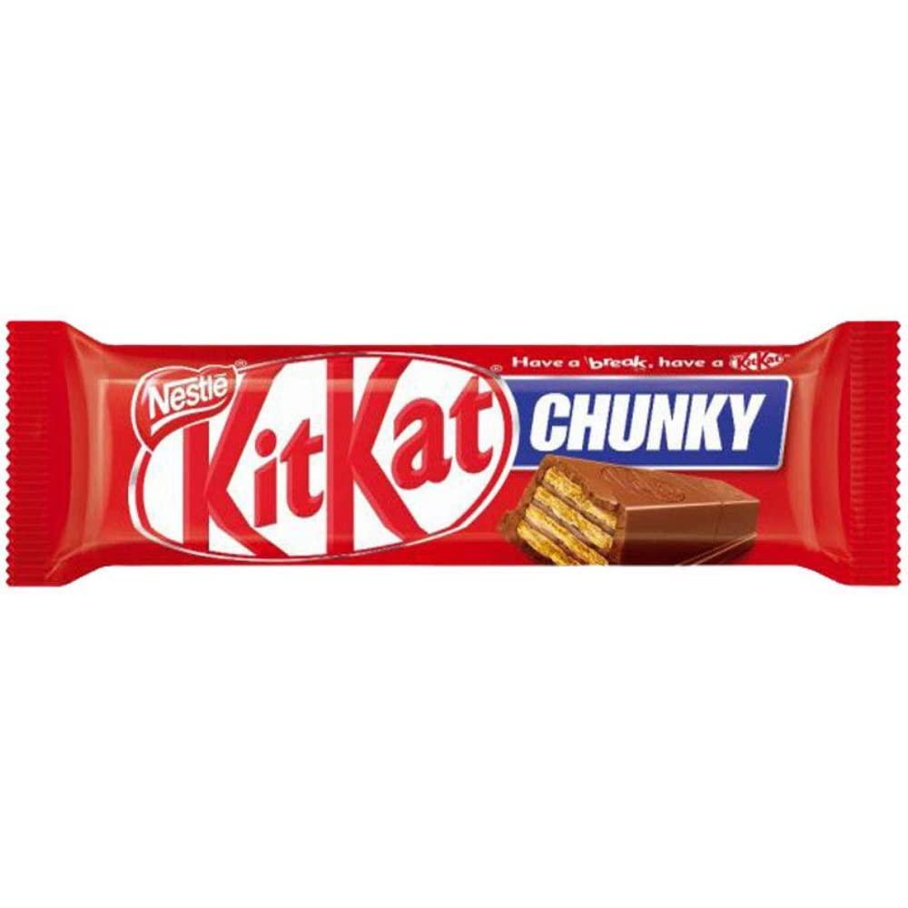 Kitkat KIT KAT Chunky Milk Chocolate, Pack of 4, 168 G