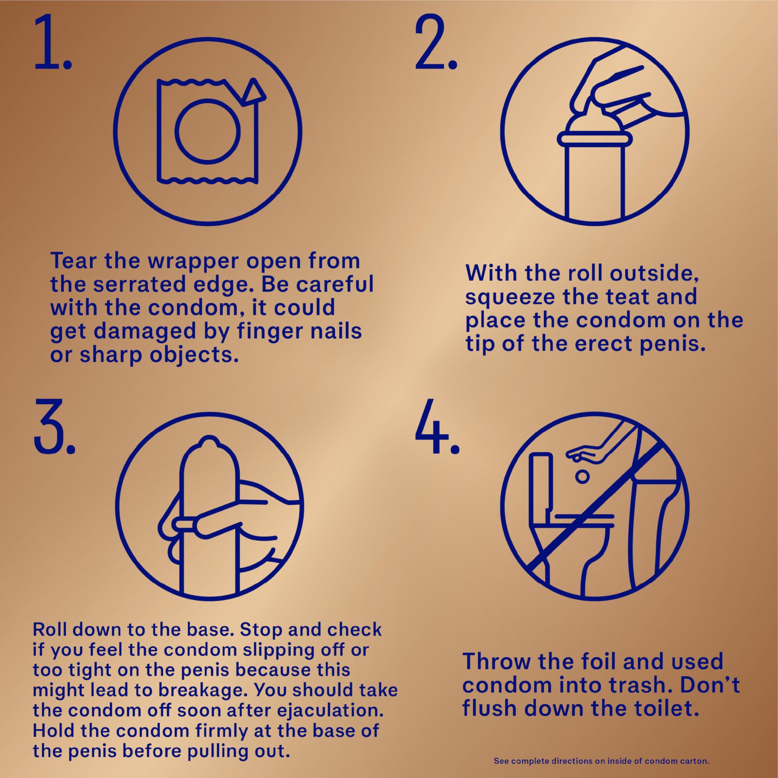 Durex Durex Real Feel Polyisoprene Non Latex Lubricated Condoms - 10\'s