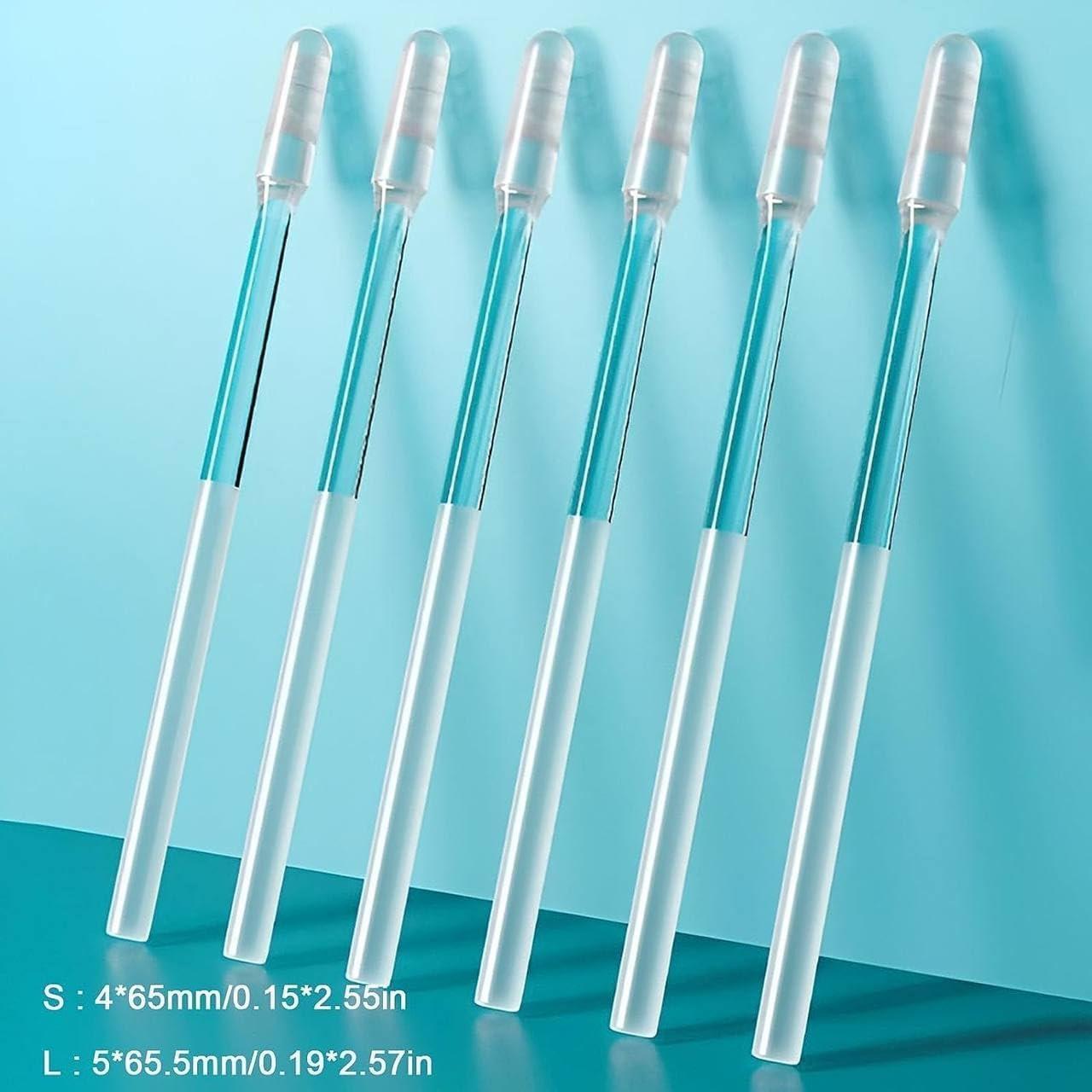 Cazuela Cazuela Ear wax Cleaner Stick - Ear Swabs Pick Reusable Ear Cleaner Soft Silicone Ear Pick For Ear Wax Removal Tool, Ear Pick For Ear Cleaning, Ear Buds Catcher For Older Adult Kid (24Pcs)