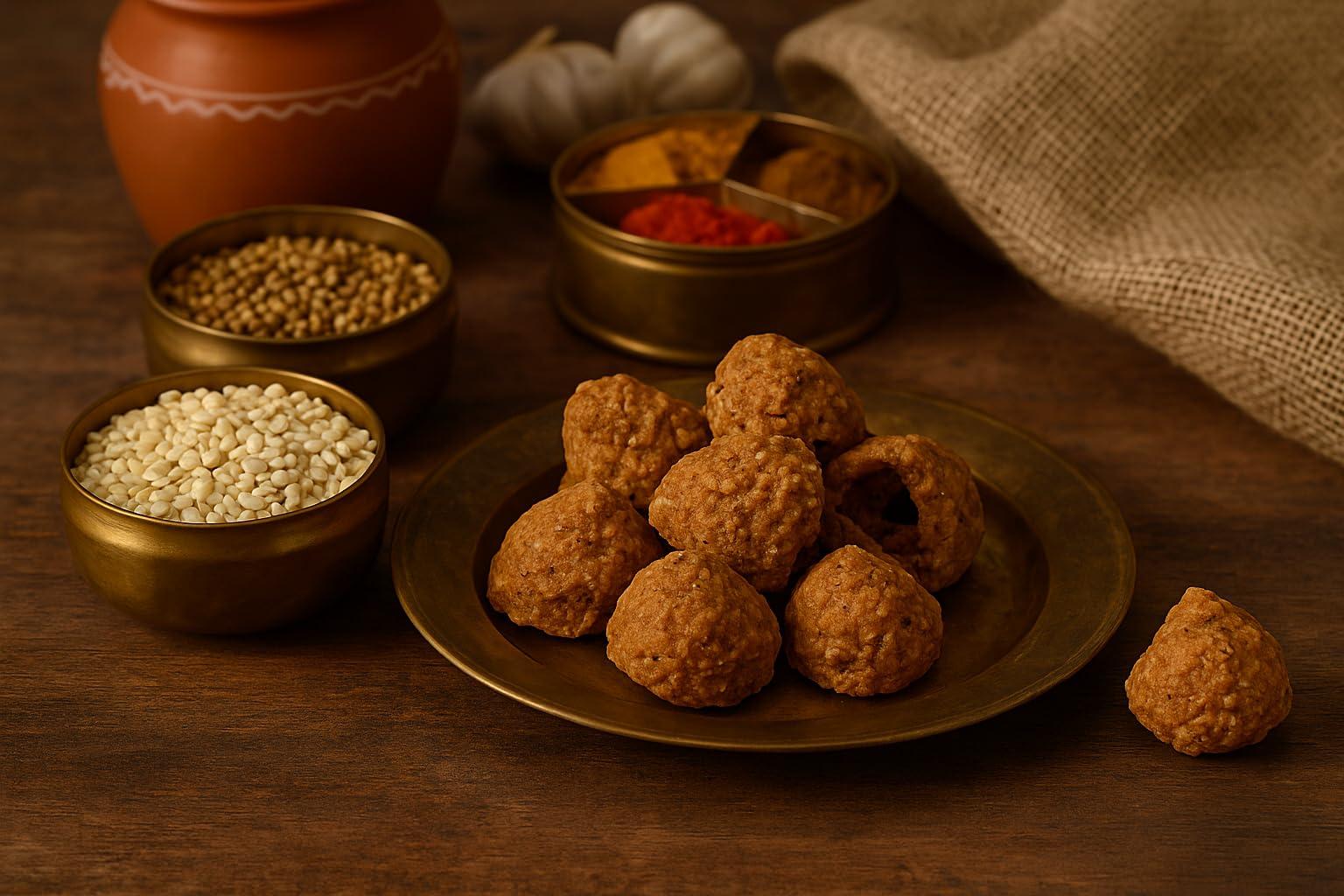 SSG SSG Amritsari Urad Dal Wadi - Hand Made Udad Dal Badi Khatti Bari (Amritsari Wadi, 200 gms)