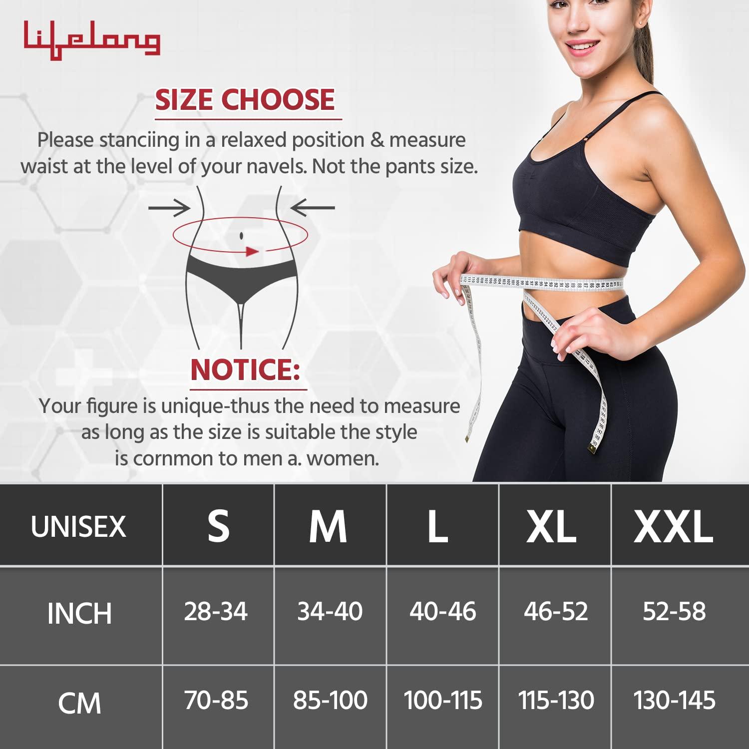 Lifelong Lifelong Orthopedic Contoured Sacral Belt|Lumbo Sacral|Lower Back Pain Relief|Waist Support Belt for Men & Women - XXL Size (LLOBS45, 1 Year Warranty, Blue)