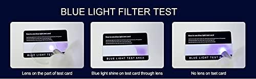 Roshfort Roshfort Blue Light Blocking Glasses Aviator Half Rim Fashion Blue Light Filter Glass for Women Anti Eyestrain & UV Protection Computer Eyeglasses (Large) (Silver Black)