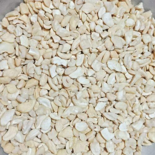 ORGANIC PURIFY Organic Purify Broken 4-Piece Cashew Nuts Spit Cashews (Kaju 4 Tukda), 900GM [Pure and Natural White Tukdi]