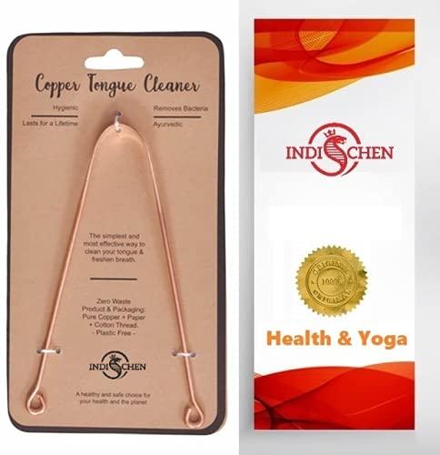 indischen Indischen™ Tounge Scrapper Can Help You Clear Out The White Coated Layer On Your Tongue And Maintain Better Oral Hygiene. Set of 3