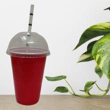 TENDERCOTT (10mm 50 pcs) Eco-Friendly Paper Straws | Eco-Friendly Compostable Sustainable Disposable Drinking Straws | Juice Smoothie Thick Shakes Non-Bendable White Straws