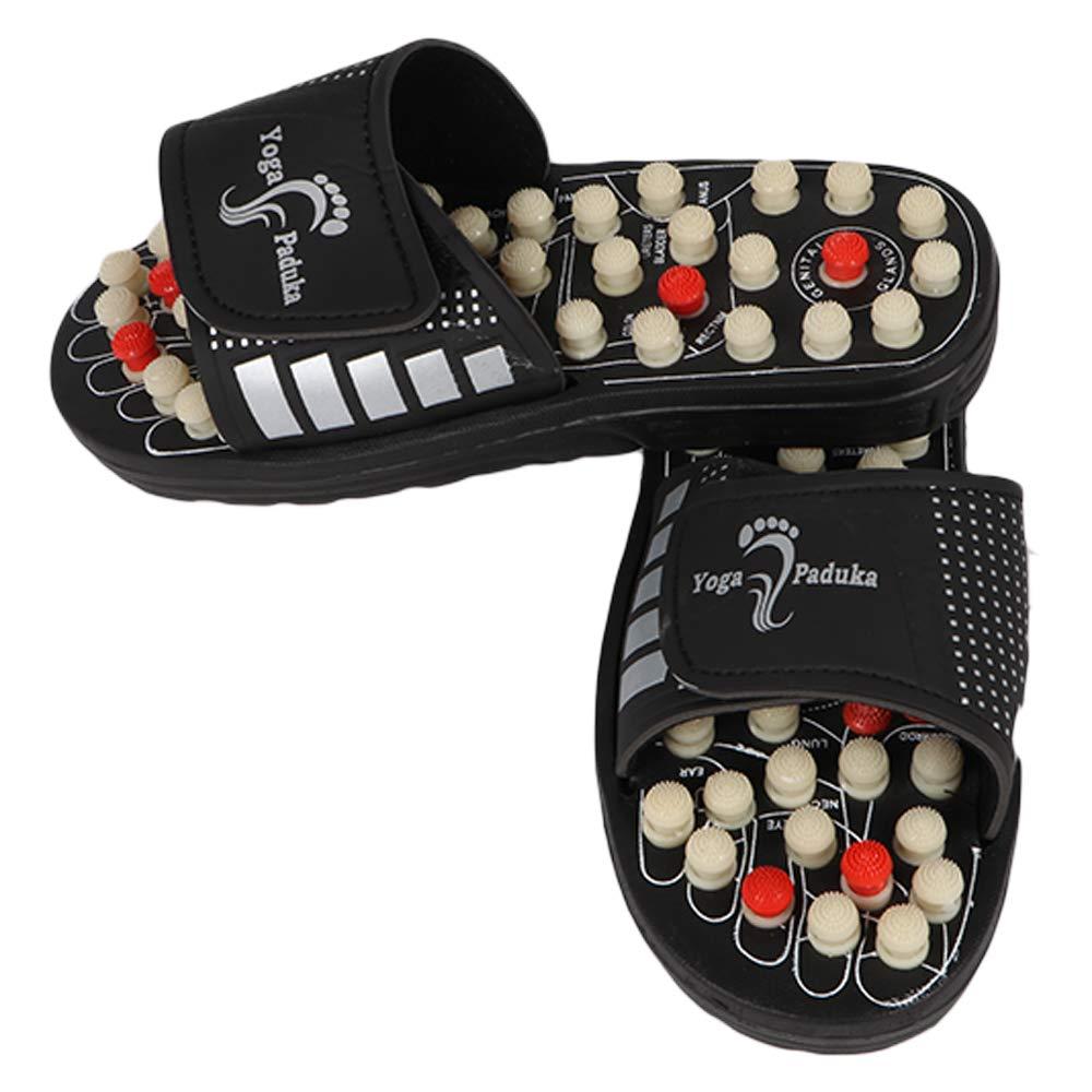 Generic Yoga Store Wala Acupressure Paduka With Acupresure Finger Ring And Acupressure Ball - (Combo Pack Of 3)