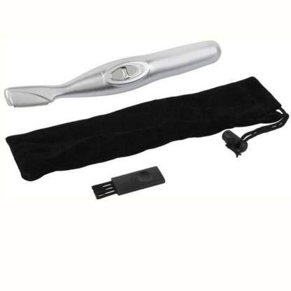 Nawani Nawani Bi-Feather King Eyebrow Hair Remover and Trimmer for Women (Silver)