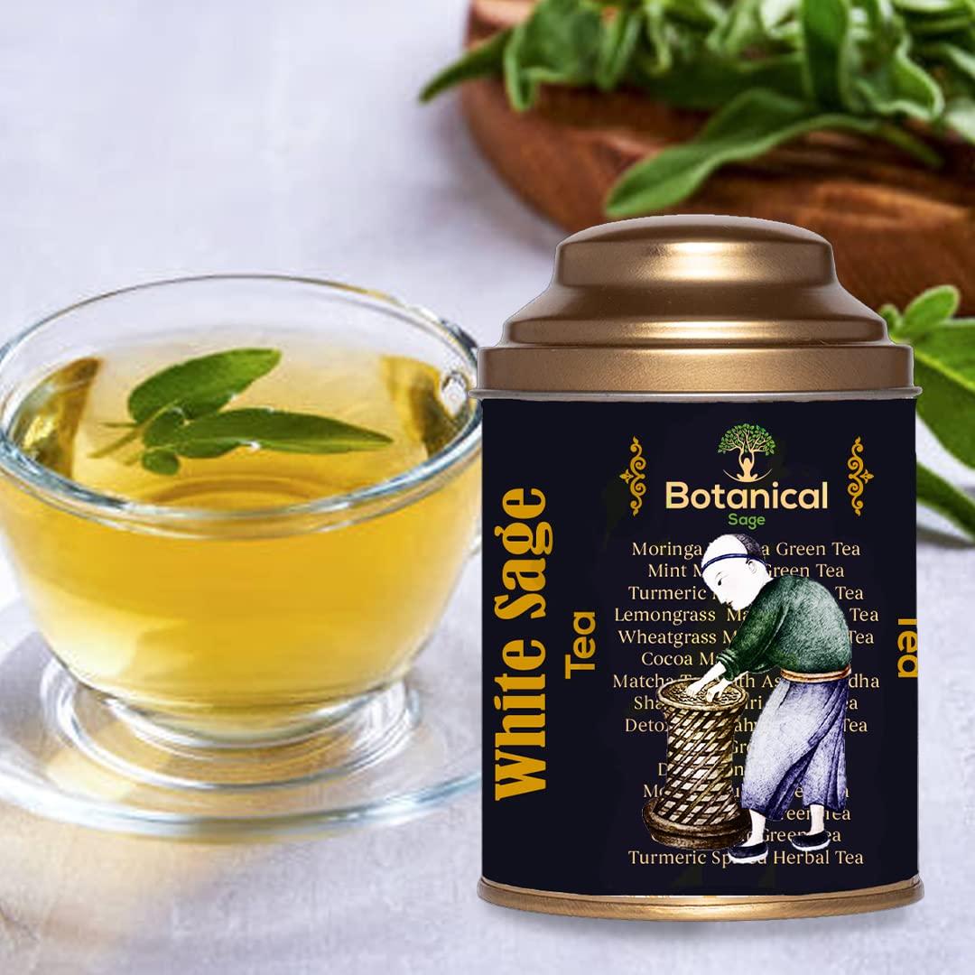 Botanical Sage Botanical Sage- Sage Tea 100g With free Tea Infuser | Californian White Sage | Selected | Luxury Tea
