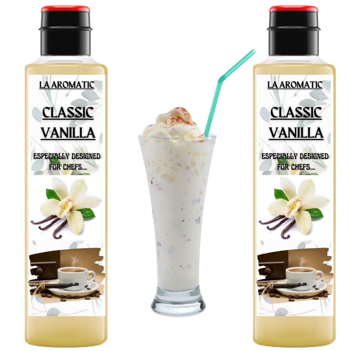La Aromatic La Aromatic All Exotic Coffee Syrups Combo of 5 flavours (Hazelnut,Vanilla,Irish Cream,Caramel,Coffee Mocha)-50ml Each(Trial Pack)
