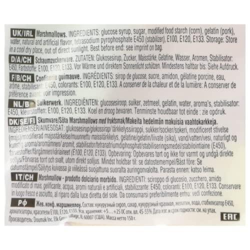 Pantai Rocky Mountain Marshmallows Regular Fruity 150 gm, Pack of 3