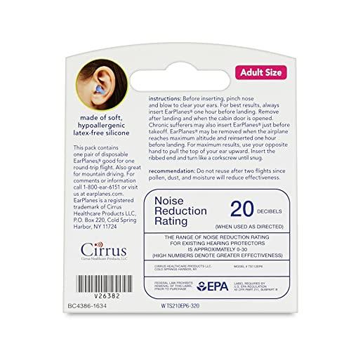 EarPlanes EarPlanes Cirrus Healthcare Kids Earplane Ear Plugs For Airplane Travel Child(Ages 1-10)