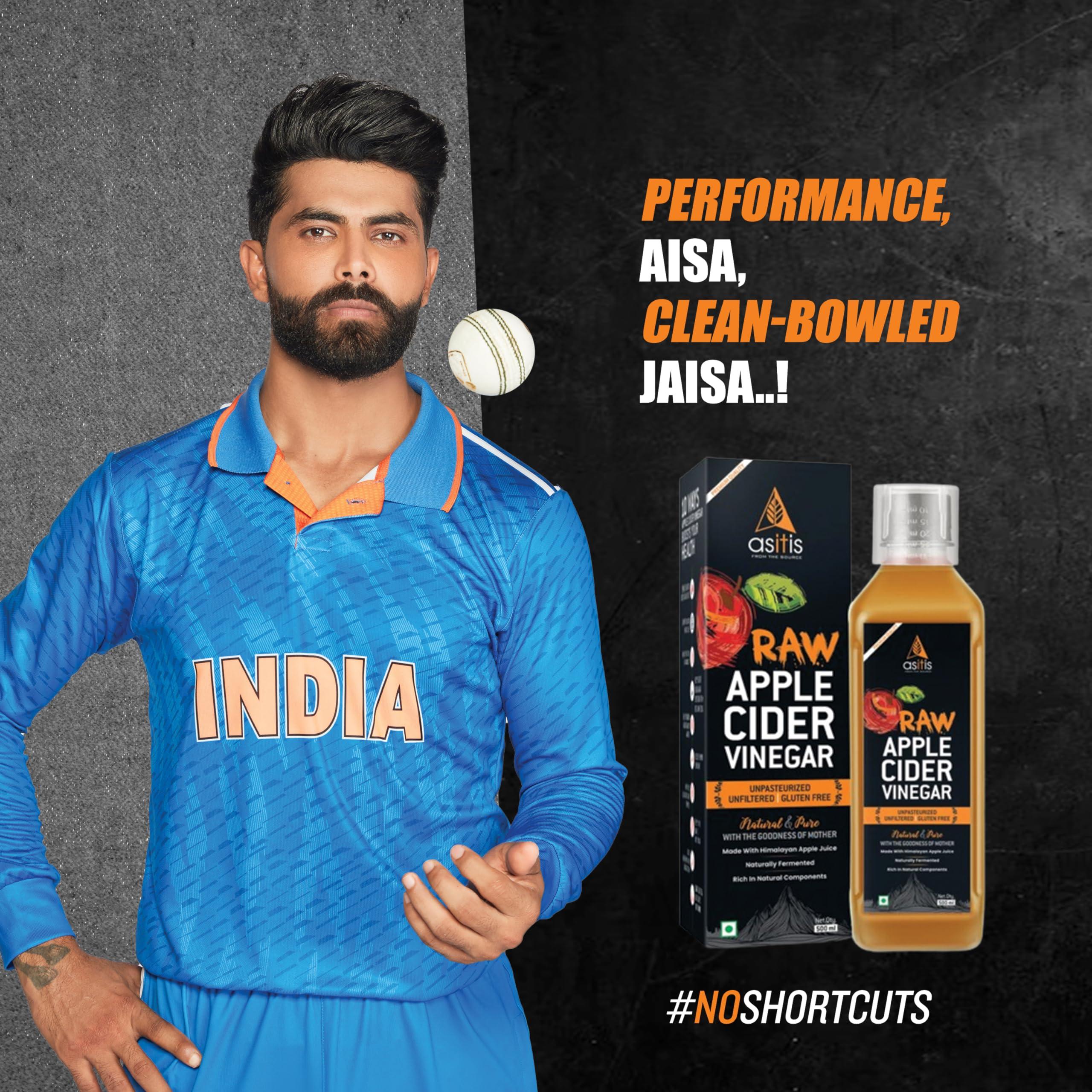 Asitis Nutrition AS-IT-IS Nutrition Raw Apple Cider Vinegar with Mother 500ml- Undiluted & Unfiltered