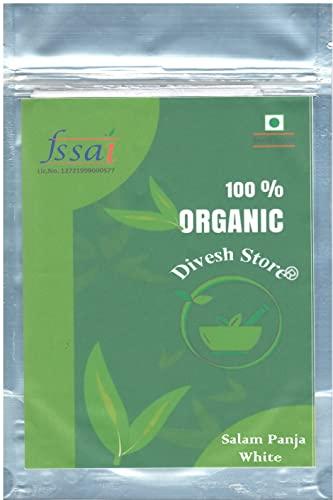 Divesh Store Divesh Store® White Salam Panja - 50 Grm - Hatta Haddi - Dacty Lorhiza - Hatagirea - Salab Panja Metha
