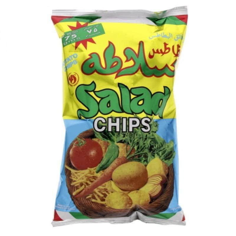 MOHIT-INTERNATIONAL Salad Chips - 75g - Pack of 4