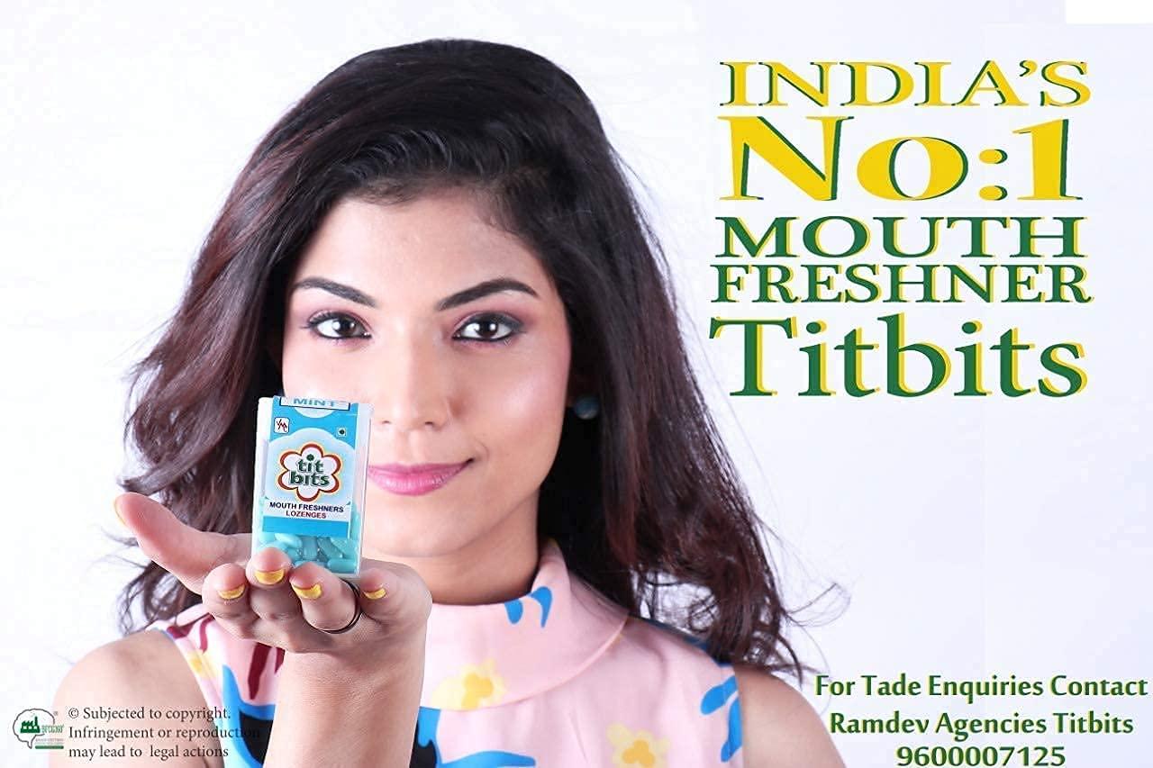 titbits titbits Mouth Freshener Container (12 Pieces ) -Pack of 3