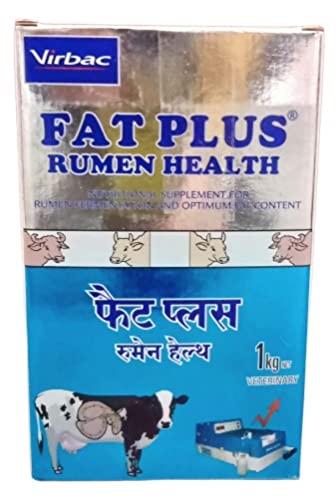 Generic Fat Plus Nutritional Supplements for Rumen Fermentation and Optimum Fat Content Powder Form (1Kg)-1Count