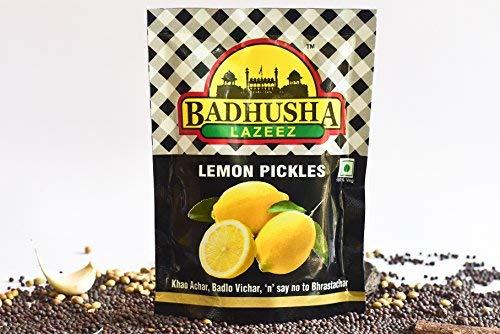Badhusha Lazeez Pickles Badhusha Lazeez Pickles Lime Pickles 300g with Pickle Pouch Combi