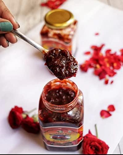 Bhagyalakshmi Brand Gulkand Malleshwaram Bhagyalakshmi Rose Gulkand Karnataka Special (500 gram, Dry Fruit Rose Gulkand)