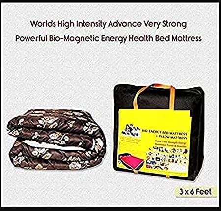 Generic AB Enterprise Bio Magnetic Mattress Topper/Pad (3x6 feet) & with 1 Pillow Pad Magnetic Therapy