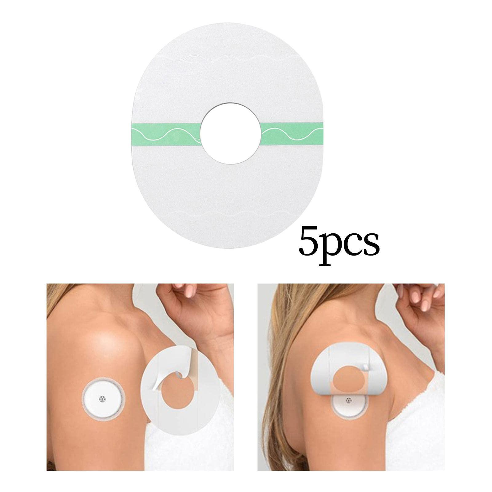 FASHIONMYDAY FASHIONMYDAY Fashion My Day 5 Pieces Adhesive Patches Waterproof Precut Sensor Cover for Running Cycling Oval | Other Diabetic Aids