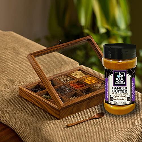 365 STORE TO DOOR 365 STORE TO DOOR Indian Spice – Jain Paneer Butter Masala, 100 gm. | Homemade Powdered | for Healthy Cooking | Ready to use | All Seasonings Spices | Pure & Hygiene | Spice Mix – Pack of 1