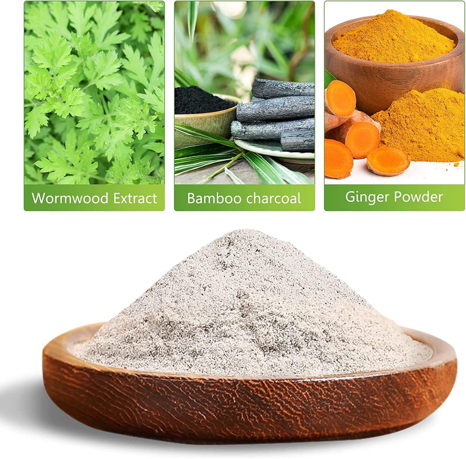 2heet HEET Foot Pads, Natural Bamboo Vinegar Ginger Powder Foot Pads, Easy to Use and Feel Better, Ginder Foot Pads for Relaxation, Relieve Stress, Improve Sleep, Pain Relief(50 patches)