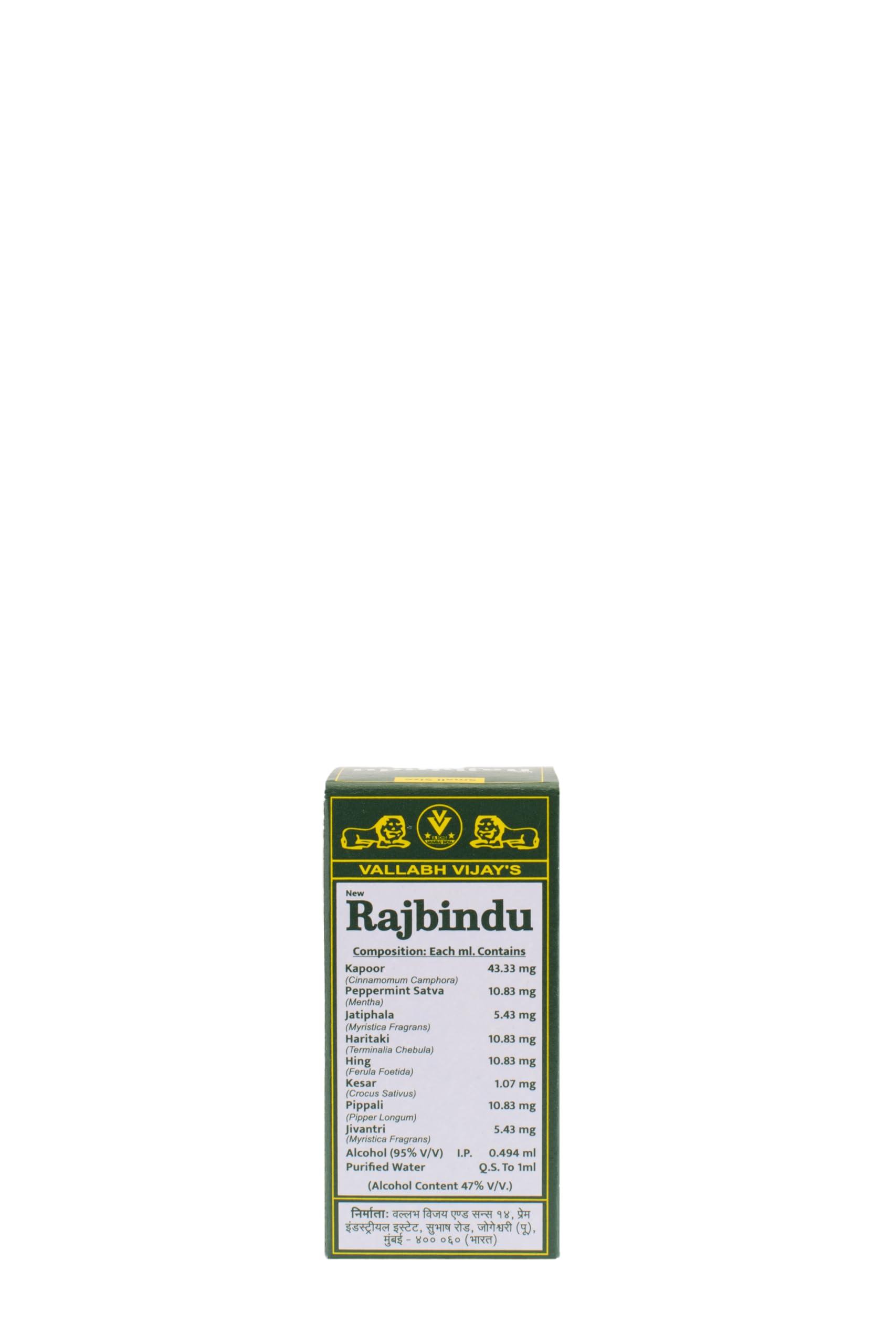 RAJBINDU RAJBINDU BEST AYURVEDIC CARMINATIVE MIXTURE 10ML (PACK OF 4)
