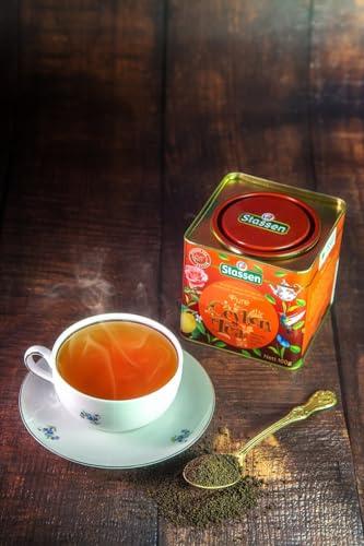 TIB-The Infinity Box TIB-The Infinity Box Raw Ceylon Tea Tin 100g Imported Unflavoured Black Tea Tin Pack 100g | Pack Of 3