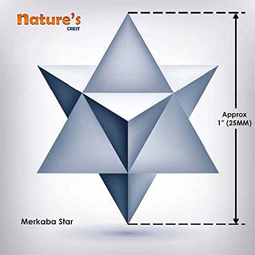 Nature's Crest Nature's Crest Sodalite 8 Point Merkaba Star 1 Pc Natural for Metaphysical Energy Healing Meditation Chakra Reiki Tool Sacred Geometry Tetrahedron Crystal Gemstone Altar Decor Spiritual Gifts