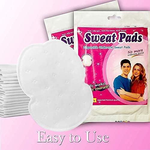 CHAMPEX CHAMPEX Underarm Sweat Pads - Disposable Armpit Sweat Pads To Fight Hyperhidrosis And Excessive Sweating For Women And Men - Non Visible Dress Shields