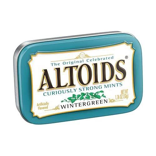 Altoids Altoids Curiously Strong Mints Wintergreen Pack of 2 Pouch, 2 x 50 g