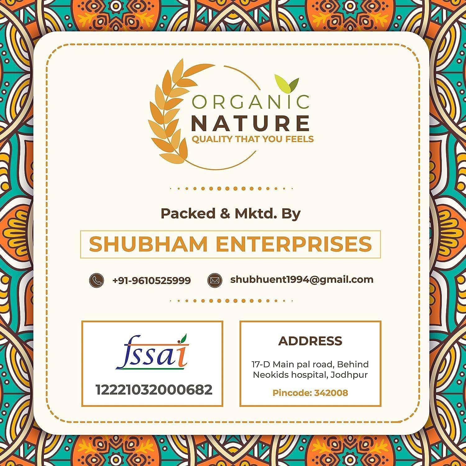 ORGANIC NATURE Organic Nature MP Sharbati Wheat Fresh from Farms | No Mixture | No Preservatives | Washed and Dried (Pack of 400 gms)