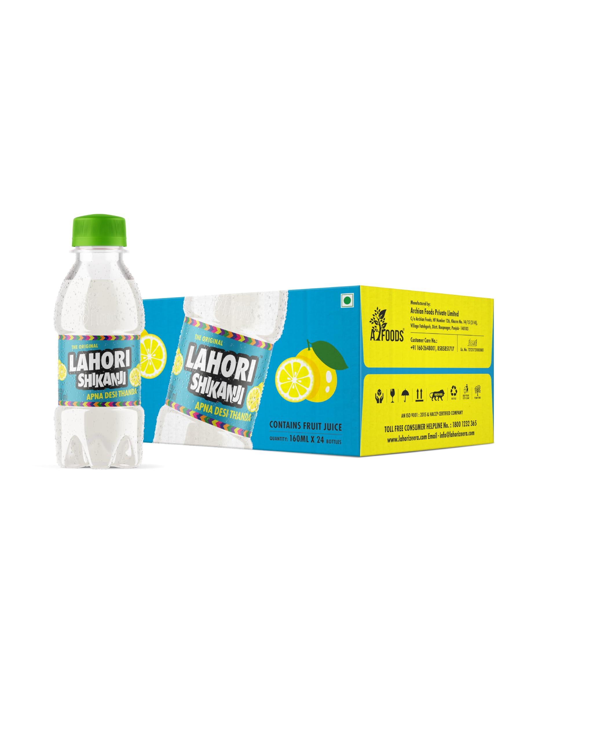 LAHORI ZEERA LAHORI Shikanji | 160ML bottles | Pack of 24 |Z17