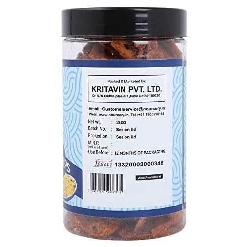 NOURCERY Nourcery Lotus Stem Chips, 150g (Kamal Kakdi Wafers)