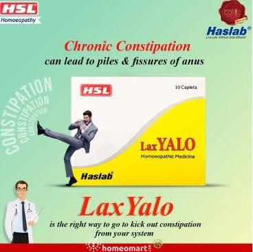 Dr. Deo Haslab Laxyalo Tablet for Constipation - Pack Of 50 Tablet